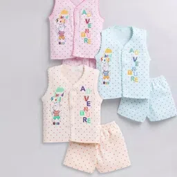 SHINING4 Kids-Unisex Cotton Blend Clothing Set-picture-23