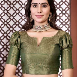 jayant creation Purple Art Silk Barasi Sarees image 4