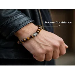 CONTEX MEDIA Unisex Artificial Beaded Elasticated Bracelet image 3