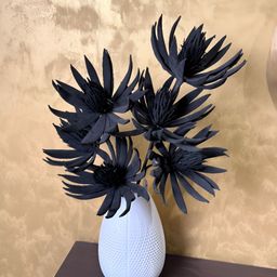 ERBA Black Grebera Artificial Flower-picture-0