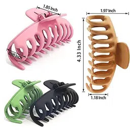 HYMT Women Set of 6 Claw Clip image 3