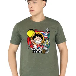 BRAWNY BATTLER Graphic Printed Round-Neck Pure Cotton T-shirt-picture-20