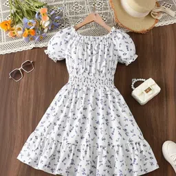 YK Floral Print Fit & Flare Midi Dress-picture-34