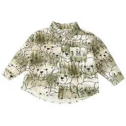 StyleCast x Revolte Boys Spread Collar Graphic Printed Cotton Casual Shirt-picture-15