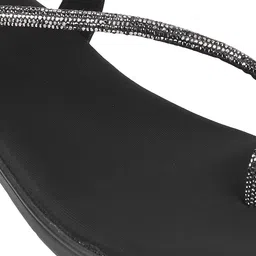 Lazera Women Open Toe Flats with Laser Cuts image 5