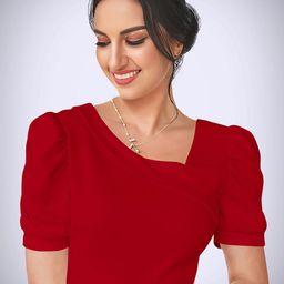 Dream Beauty Fashion Puff Sleeve Regular Top-picture-11