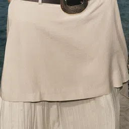 LULU & SKY Flared Midi Skirt image 4