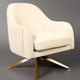 nestroots Beige Cushioned Cozy Neutral Lounge Chair-image-8