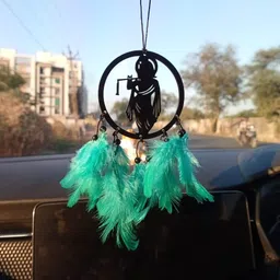 skylace Spiritual Hanging: Car Home Office Divine Elegance Decorative Showpiece - 20 cm image 2