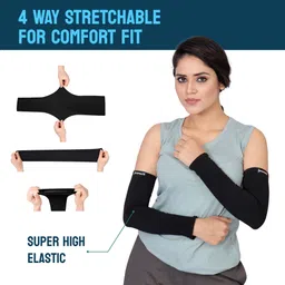 jimmox Nylon Arm Sleeve For Men & Women image 2