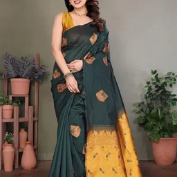 Styleveda Woven Design Banarasi Saree-picture-38