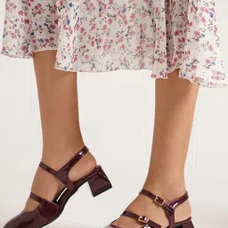 JM Looks Embellished Block Sandals-picture-29