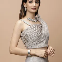 Vervee Couture Embellished Beads and Stones Ready to Wear Lehenga & Blouse With Dupatta-image-12