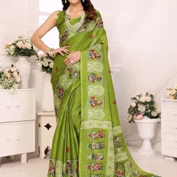 KALINI Ethnic Motifs Printed Saree-image-42