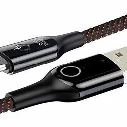 Chias USB Type C Cable 2 A 1 m with Intelligent Power Off Led Light and Quick Charging Indicator image 3