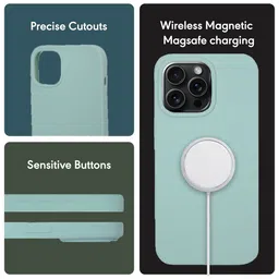 SPRIG Solid Printed iPhone 14 Pro Max Back Case Mobile Accessories image 4