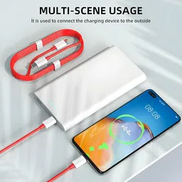 OnePlus Type C 0.5 m PD Type C to Type C Short Data Cable For Power Bank image 2
