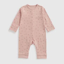 mothercare Girls Pack of 3 Printed Sleepsuit image 3