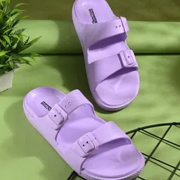 footup Newly Launch Stylish | Cushioned | Comfortable | Breathable | Adjustable Strap Women Slippers image 2