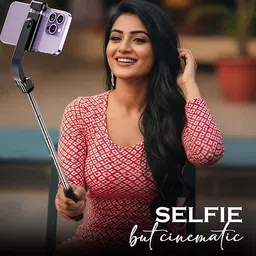 morvinandanenterprises Long Tripod Stand with 360° Rotation, Compatible with Mobile/GoPro Bluetooth Selfie Stick image 3