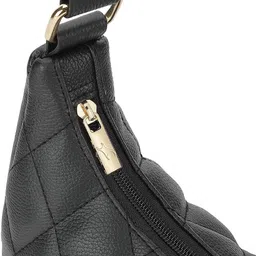dayalaxmi fashion Black Women Sling Bag Women Sling Bag Elegant White Quilted Shoulder Bag Stylish Handbag for Women image 5