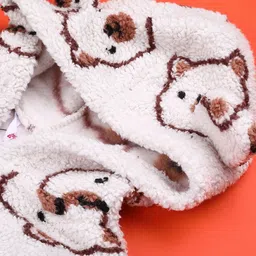 V-Mart Girls Printed Hooded Sweatshirt image 2