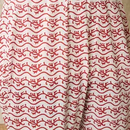 Indo Era Floral Printed V-Neck Pure Cotton Straight Kurta With Trousers And Dupatta image 5