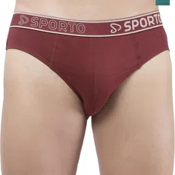 Sporto by Macho Men Pack Of 3 Cotton Basic Briefs Sporto_M1010-M(1)-Prt(1)-S-picture-26