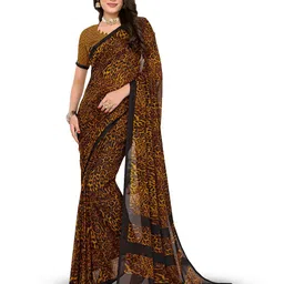 ANAND SAREES Poly Georgette Saree-image-62