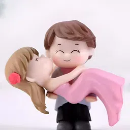 Go Hooked Pink Figurine Showpiece image 2