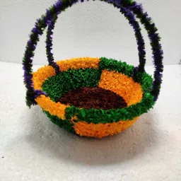 shyam WINTER Special Laddu Gopal CARRY Basket With Double METAL Handle [Any RANDOM Color Can Deliver To You] Size Medium (0 to 3) [You Can Easily CARRY Your LADDU SAFELY With This And Also WARM Your Laddu] Handmade Premium Quality Jhula-picture-14