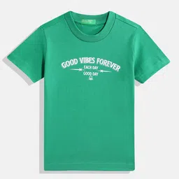 United Colors of Benetton Typography Printed Pure Cotton T-shirt-image-15