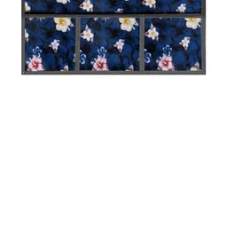 The Furnishing Tree Blue Plastic Refrigerator Cover image 4