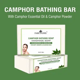 Park Daniel Camphor Handmade Soap With Vitamin E - 100 g image 3