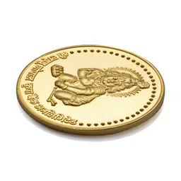 Pray Everyday 7-Pcs Gold-Plated Ladoo Gopal Ji Coins image 4