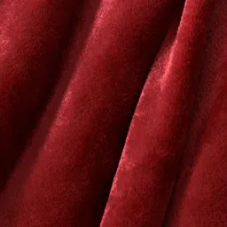 Cortina 350 GSM Mild Winter Solid Double Blanket Red image 3