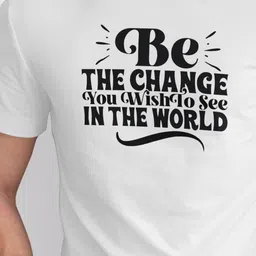 Seekbuylove Men Typography Printed Bio Finish T-shirt image 5