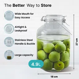 the better home Glass Utility Container - 5 L image 3