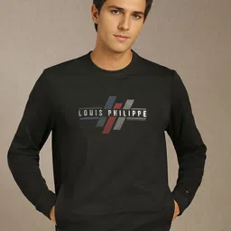 Louis Philippe Sport Men Brand Logo Printed Full Sleeve Sweatshirt-picture-26