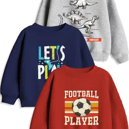 Minicult Unisex Kids Printed Sweatshirt image 1