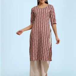 Ethnic basket Women Multicoloured Kurtas-picture-41