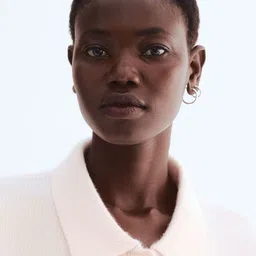 H&M Short-Sleeved Collared Cardigan image 3