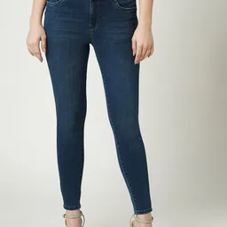 Kraus Jeans Women Super Skinny Fit High-Rise Light Fade Jeans-image-91
