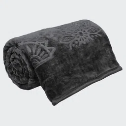sm decor single blanket Printed Single Mink Blanket for Heavy Winter image 3