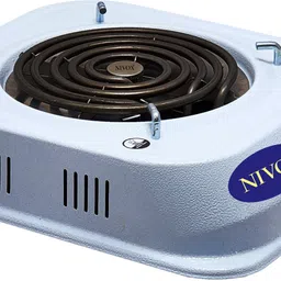nivox Portable Electric Coil Stove with Temperature Control | Single Burner Hot Plate Electric Cooking Heater image 3