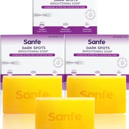 Dark Spots Brightening Soap| Prevents Blemishes| 75gm - 3 pcs-image-0