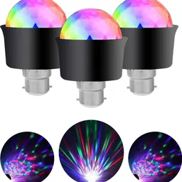 moozmob Small Disco DJ Bulb for Bedroom Single Disco Ball-picture-30