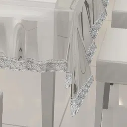 chander Solid 6 Seater Table Cover image 2