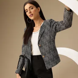 chemistry Polyester Coat For Women-picture-43