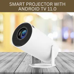 YAROH Protable Projector for Home 4K Support With Built-in Apps Netflix, YouTubeE12 (4500 lm / 1 Speaker / Wireless / Remote Controller) Portable Projector-picture-48